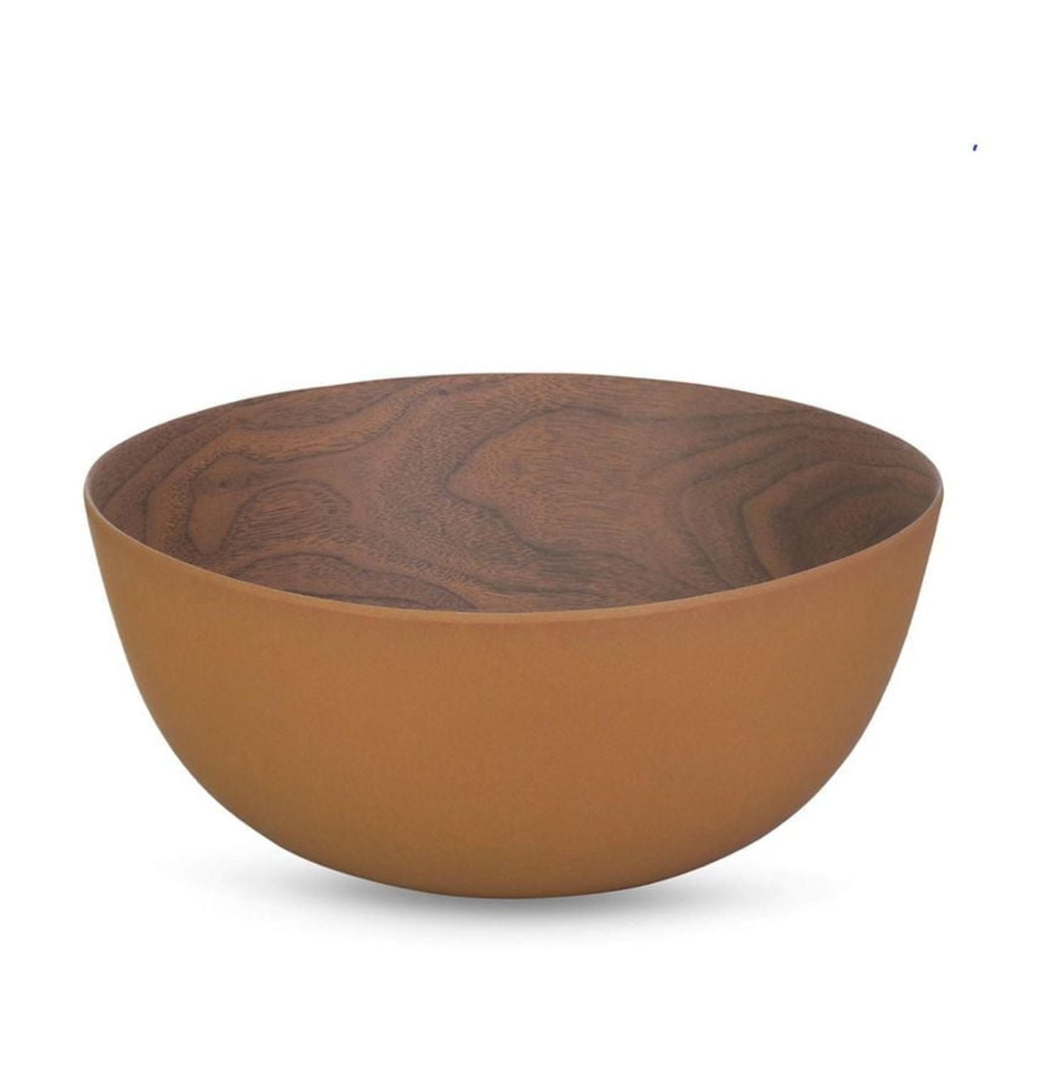 Bambou Noyer Cuivre Bol 14 cm Lot de 4