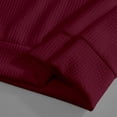 thumbnail image 4 of Quarter Zip Pullover Men 2026 Fall Winter Long Sleeve Color Block Patchwork Corduroy Lapel Collar Pullover Sweatshirt, 4 of 9