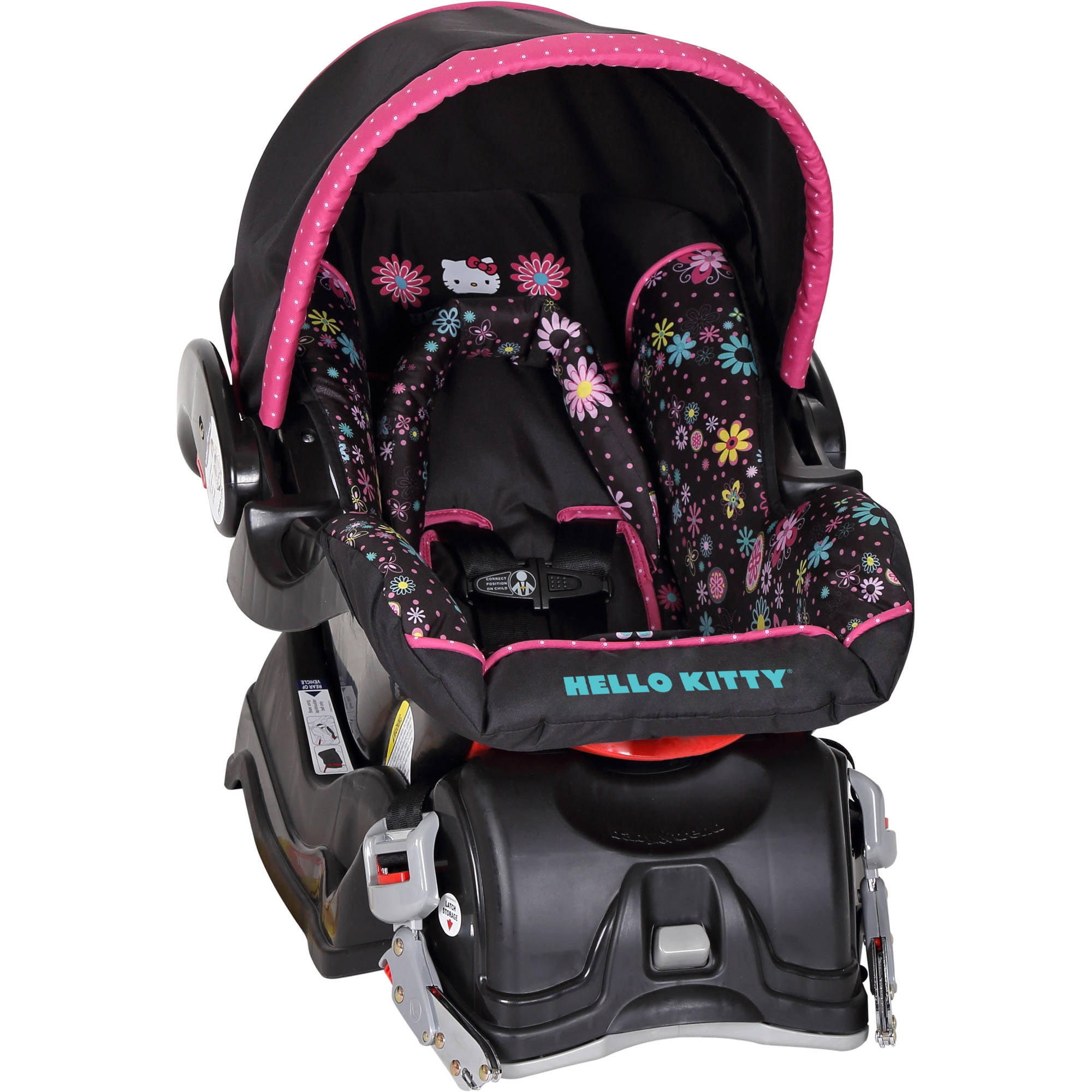 hello kitty baby stroller and carseat