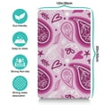 thumbnail image 5 of Paisley Indian Tribal Dog Food Mat with Paisley Design Boho Vintage Floral Pattern, Absorbent Waterproof Non-Slip Pet Feeding Mat, 5 of 7