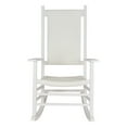 thumbnail image 7 of Shine Company Traditional Hardwood Patio Porch Rocker in White, 7 of 7