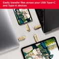 thumbnail image 3 of Unidad flash USB SanDisk Ultra Dual Drive Luxe de 128 GB, 3 of 6