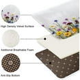thumbnail image 5 of Bath Mats for Bathroom, Bathroom Mats Rugs No Silp,Yellow Daisy Washable Cover Floor Rug Carpets Floor Mat Bathroom Decorations 18x30 Inches for Kitchen Bedroom Indoor, 5 of 6