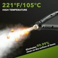 thumbnail image 3 of Steam Cleaner for Home & Car Detailing, 2500W Pressurized Handheld Steam Cleaner, 15s Fast Heating, 6 Levels Steam Output, 1.2L Water Tank, 3 of 9