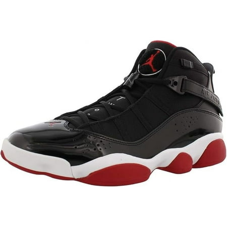 Men's Jordan 6 Rings Black/Varsity Red-White (322992 062) - 10