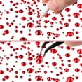 thumbnail image 4 of 2000 Pieces Flat Back Gems Rhinestones 6 Sizes (1.5-6 Mm) Round Crystal Rhinestones with Pick up Tweezer and Rhinestones Picking Pen for Crafts Nail Clothes Shoes Bags DIY Art (Red), 4 of 6