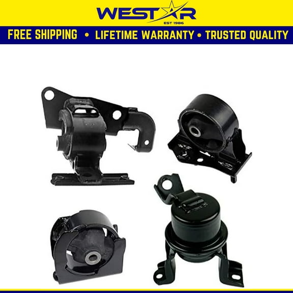 Fits 2001-2003 Toyota RAV4 2.0L AWD Engine Motor & Trans Mount Set 4pc : A7271, A7246, A62010, A4265
