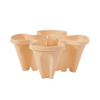 Stack-A-Pots #80281854E Stackable Planter, 30 quarts - Brick