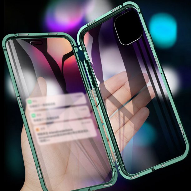 Fysho Privacy Screen Protector Anti Peeping Full Body Case For Apple Iphone 11 Pro Max Walmart Com Walmart Com