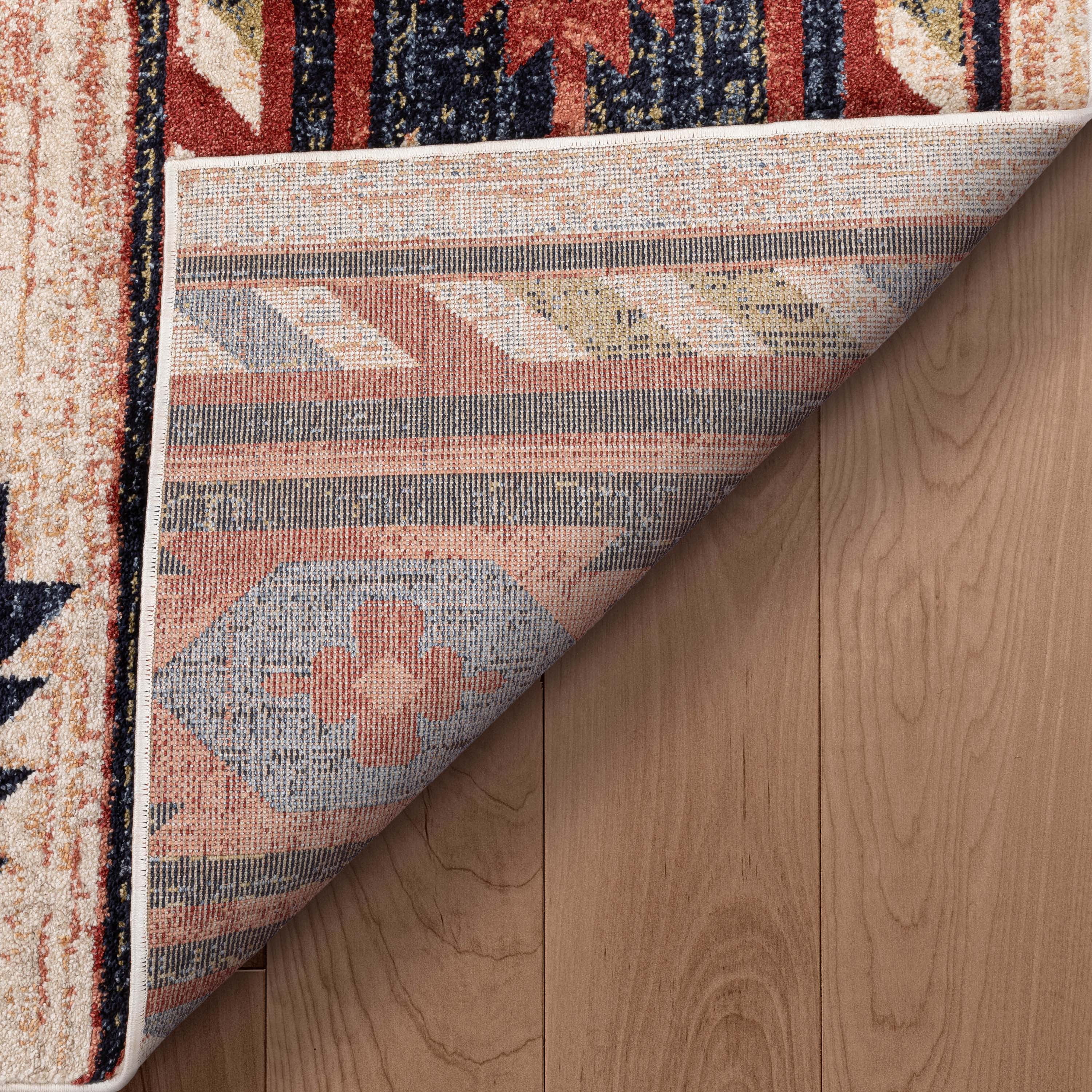Well Woven Tulsa Southwestern Area Rug, 6.58' x 9.25', Shed Free Yarn, Durable, Machine Made