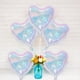 thumbnail image 5 of 24 Piezas Globo de Aluminio Transparente con Estrella Corazón Globos de Aire de Helio para Niños Adultos Cumpleaños Boda Decoración para Baby Shower, 5 of 5