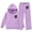 Purple, variant on Auroural Girls Hoodies Girls Sweatpants Wide Leg Winter Printed Hooded Sweatshirt Wide-Leg Pants Casual Warmth Two-Piece Set