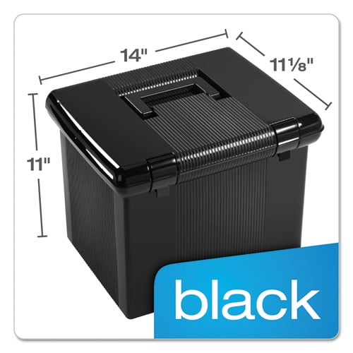 Portable File Boxes, Letter Files, 13.88 Portable File Boxes, Letter Files, 13.88