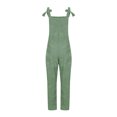 thumbnail image 7 of Oversize Adjustable Suspender Jumpsuits for Women Baggy Pockets Straight Leg Casual Loose Overalls Trendy Rompers Green,M, 7 of 7