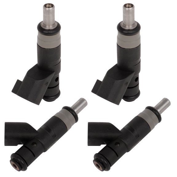 Injectors Kit, 4891577AC SCITOO 2 Holes Fuel Injector fit for 2011-2013 for Chrysler for 200, 2007-2010 for Chrysler for Sebring, 2007-2013 for Jeep for Compass/Patriot, Set of 4