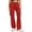 *Red, variant on Coorders Women High Waisted Baggy Cargo Pants with Pockets 2025, Womens Casual Stretchy Y2k Streetwear Trousers,Women's Size Beige,Size L