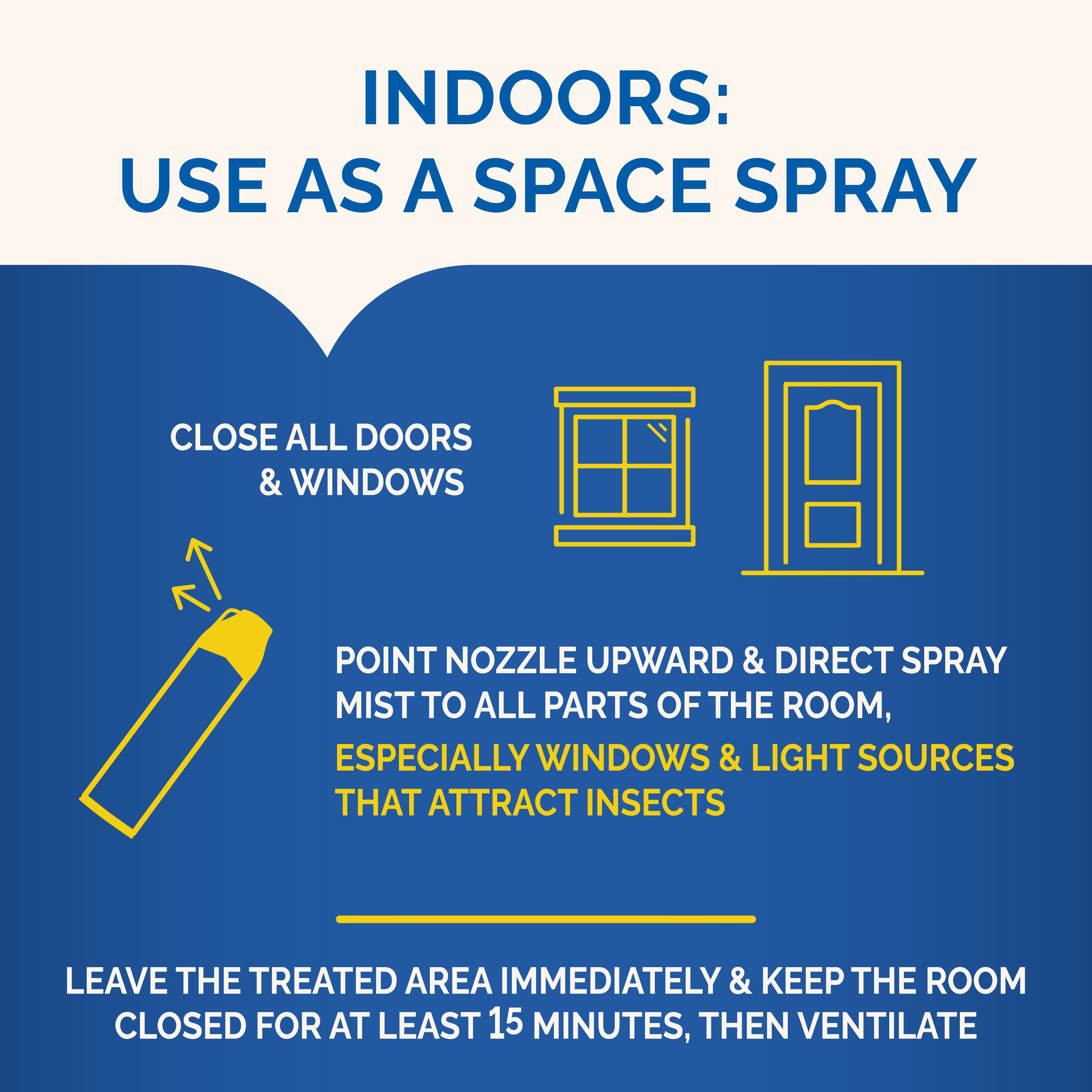 Hot Shot Flying Insect Killer Aerosol Spray, Clean Fresh Scent, 15 Ounces