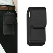 Q&Q BASICS Universal Phone Holster - Versatile Vertical Cell Phone Holsters, Secure Phone Belt Holder, Robust Cell Phone Cases for Easy Access & Safety
