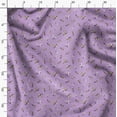 thumbnail image 3 of Soimoi Cotton Satin Spandex Purple Fabric By the Yard - 54 Inch Wide - Florals, Leaves Print Fabric - Elegant & Beautiful Patterns for Fashion and Home Decor Printed Fabric, 3 of 6
