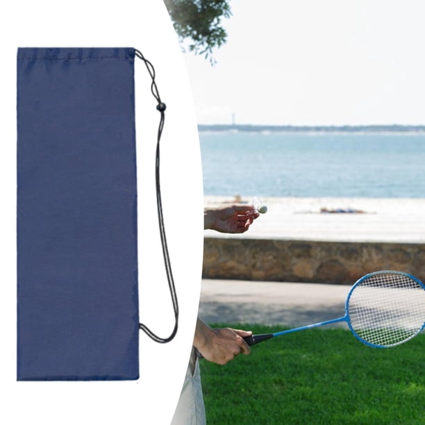 Bolsa para raqueta de bádminton, funda protectora práctica y portátil Azul oscuro 78cmx23cm