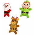 thumbnail image 2 of Woof Santa, Reindeer & Elf Dog Toys 3-piece Christmas Gift Set, 2 of 7