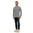 thumbnail image 4 of SOCKS'NBULK Mens Long Sleeve Dark Colorful T-Shirts, Cotton Blend - Crew Neck Bulk Tees for Men, Wholesale Sleeved Tshirt Packs - Size X-Large, 4 of 7