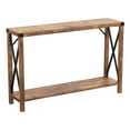 thumbnail image 3 of Safdie & Co. 46"L 1-Shelf Metal Sides Console Table in Brown Reclaimed Wood, 3 of 4
