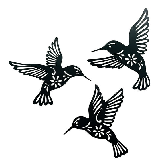 Wall Decorations for Living Room,Metal Hollow Hummingbird Pendant Decoration Hummingbird Iron Carving Wall Decoration Hummingbird Pendant Hummingbird Cutout Metal Crafts