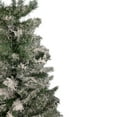 thumbnail image 3 of Northlight 3' Unlit Artificial Christmas Tree Medium Heavily Flocked Pine, 3 of 5
