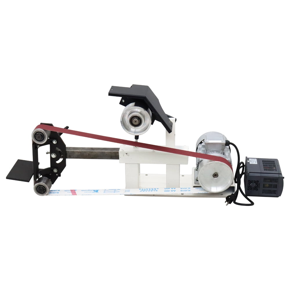 INTBUYING Frequency Conversion Industrial Grade 72-82in Sand Belt Machine Grinder