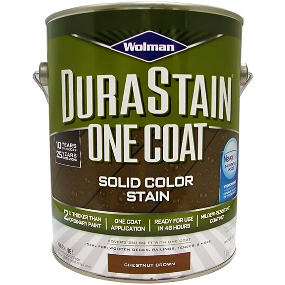 Wolman 288076 Durastain One Coat Solid Color Chestnut Brown gal