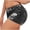 *2-Black, variant on Women's High-Waist Yoga Leggings,Summer Running Gym Shorts For Women,Ladies Slim Butt Lift Bottoms with No Pockets,Black,S-2XL