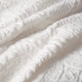 thumbnail image 6 of Madison Park Arya Embroidered Medallion Faux Fur Ultra Plush Comforter Mini Set, Full/Queen - Ivory, 6 of 11