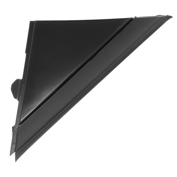 Door Side Mirror Flag Triangle Covers Trims 1SD00KX7AA for Fiat 500 Rear Right Side ABS Bright Black