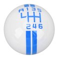 thumbnail image 1 of Shelby GT500 6 Speed Manual Gear Shift Knob Round Style with 3 Adapters for Manual Vehicles, 1 of 7