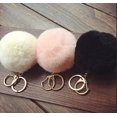 thumbnail image 5 of Llavero con pompón peludo zhang ming negro, 5 of 5