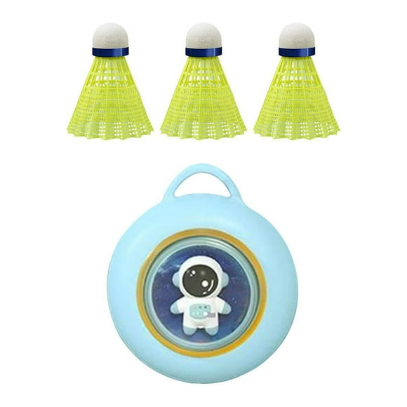 koolsoo Badminton Solo Trainer Beginners Self Training for Game Games Indoor Playing Blue