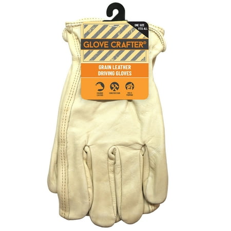 

Glove Crafter Soft Grain Leather Driving Gloves - Large