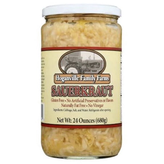 Hoganville Family Farms Sauerkraut, 24oz