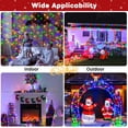 thumbnail image 6 of Avoalre 2000 LED Christmas Tree Lights, Plug-in 164ft String Lights with 8 Modes & Memory Function, IP44 Waterproof Outdoor Christmas Lights for Holiday Decor, 6 of 7