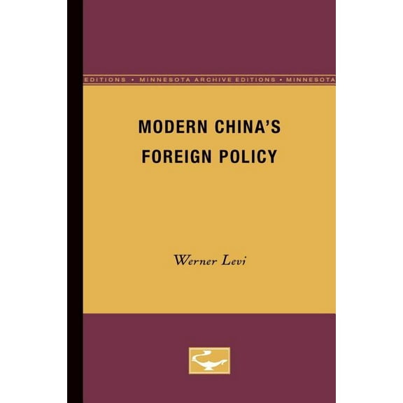 Modern China's Foreign Policy, (Paperback)