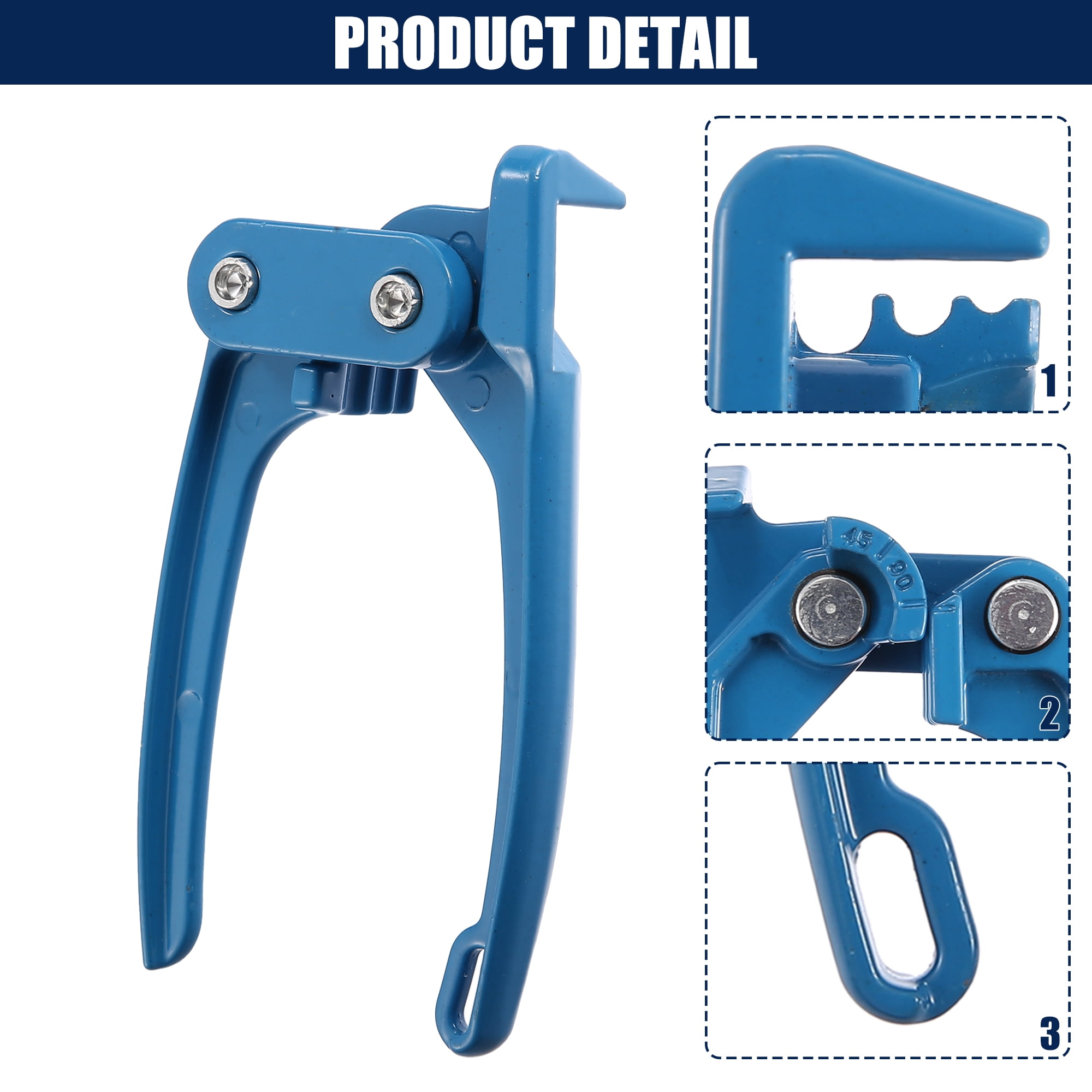 Unique Bargains 1 Pcs Brake Line Bender Handheld Tubing Fuel Brake Line Bending Tool