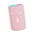 thumbnail image 3 of Humidificador de aire 2W 220ml USB Mini humidificador Plástico LED Difusor de pulverización para oficina en casa, Rosa Inevent HA002974-02B, 3 of 6