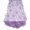 thumbnail image 6 of JeashCHAT Halloween Table Runner Spider Web Lace Tablecloth Halloween Table Decor for Parties & Gatherings, 13 x 72 Inch, Purple, 6 of 6