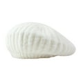 thumbnail image 3 of GUOOL Béret Tricoté, Chapeau Décontracté Doux Automne Hiver pour Femmes, Beige, 3 of 8