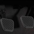 thumbnail image 3 of 1 Par de Almohadillas de Pedal de Embrague de Freno de Coche, Cubierta de Goma de Almohadilla de Pedal de Embrague de Freno de Alta Resistencia Para CR V 46545 SA5 000, 3 of 7
