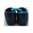 thumbnail image 3 of Wooden Shoe Party Favor Blue Clogs with Flower Design, 3 of 4