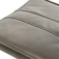 thumbnail image 2 of Pemberly Row Modern 30" Top Grain Leather Bar Stool Pewter Gray, 2 of 10
