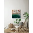 thumbnail image 4 of Packed Beach Painting Print on Wrapped Canvas, 4 of 7