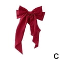 thumbnail image 1 of Women Vintage Satin Large Bowknot Ribbon Hairpin Long Bow Barrettes Hair Clip R7 P9N2, 1 of 9